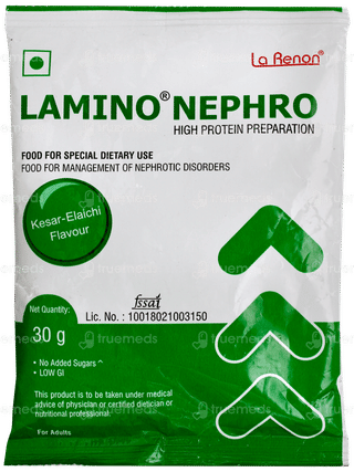 Lamino Nephro Kesar Elaichi Flavour Sachet 30gm
