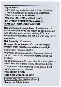 Respistrong Vanilla Orange Sachet 750mg