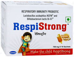 Respistrong Vanilla Orange Sachet 750mg