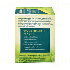 Himalaya Lemon Green Tea Bags 10