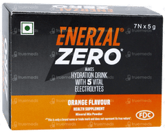 Enerzal Zero Orange Flavour Powder 5gm