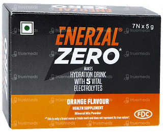 Enerzal Zero Orange Flavour Powder 5gm