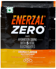 Enerzal Zero Orange Flavour Powder 5gm