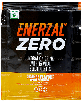 Enerzal Zero Orange Flavour Powder 5gm