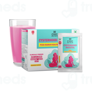 Chicnutrix Cysterhood Inositol Pcos Ovarian Health Management Raspberry Sachet 20