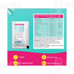 Chicnutrix Cysterhood Inositol Pcos Ovarian Health Management Raspberry Sachet 20