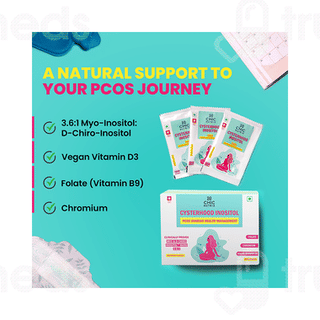 Chicnutrix Cysterhood Inositol Pcos Ovarian Health Management Raspberry Sachet 20