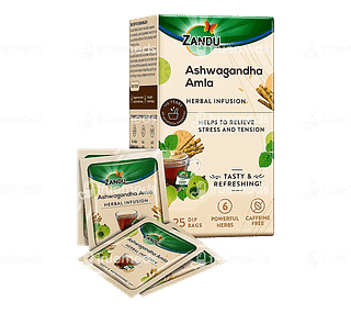 Zandu Ashwagandha Amla Herbal Infusion Sachet 25