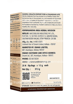 Zandu Ashwagandha Amla Herbal Infusion Sachet 25