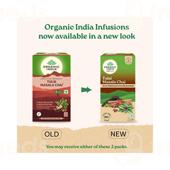 Organic India Tulsi Masala Chai Sachet 25