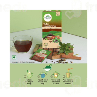 Organic India Tulsi Masala Chai Sachet 25