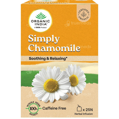 Organic India Simply Chamomile Caffeine Free Sachet 25