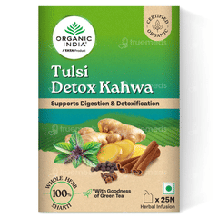 Organic India Tulsi Detox Kahwa Tea Sachet 25