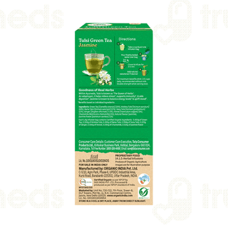 Organic India Tulsi Jasmine Green Tea Sachet 25