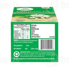 Organic India Tulsi Jasmine Green Tea Sachet 25