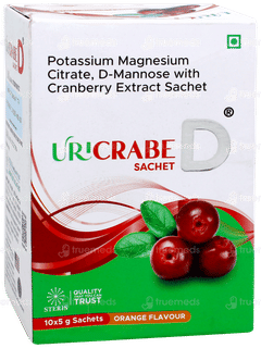Uricrabe D Orange Flavour Sachet 5gm