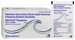 Movicol Paediatric 6.85gm Pack Of 6 Sachets Movicol Paediatric 6.85gm Pack Of 6 Sachets