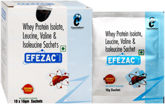 Efezac Orange Flavour Sugar Free Sachet 10Gm