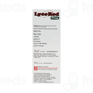 Lycored Preg Orange Flavour Sugar Free Granules 5gm