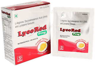 Lycored Preg Orange Flavour Sugar Free Granules 5Gm