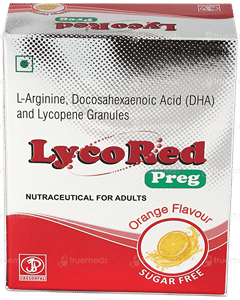 Lycored Preg Orange Flavour Sugar Free Granules 5Gm