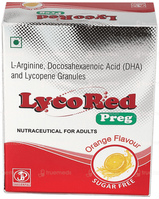 Lycored Preg Orange Flavour Sugar Free Granules 5Gm