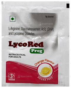 Lycored Preg Orange Flavour Sugar Free Granules 5Gm Lycored Preg Orange Flavour Sugar Free Granules 5Gm