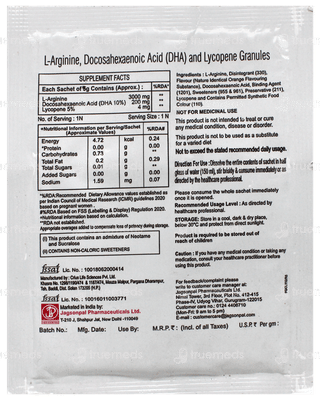Lycored Preg Orange Flavour Sugar Free Granules 5Gm