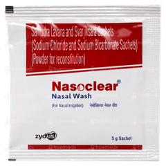 Nasoclear Nasal Wash 5gm Pack Of 20 Sachets