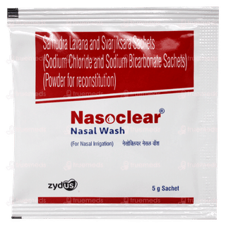 Nasoclear Nasal Wash 5gm Pack Of 20 Sachets