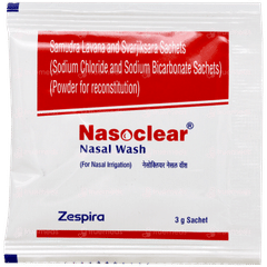 Nasoclear Nasal Wash 5gm Pack Of 20 Sachets