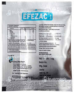 Efezac Orange Flavour Sachet 10gm