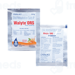 WALYTE ORS ORANGE FLAVOUR POWDER 4.4GM