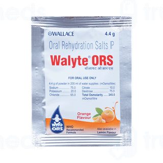 Walyte Ors Orange Flavour Powder 4.4Gm
