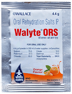 Walyte Ors Orange Flavour Powder 4.4gm