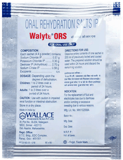 Walyte Ors Orange Flavour Powder 4.4gm