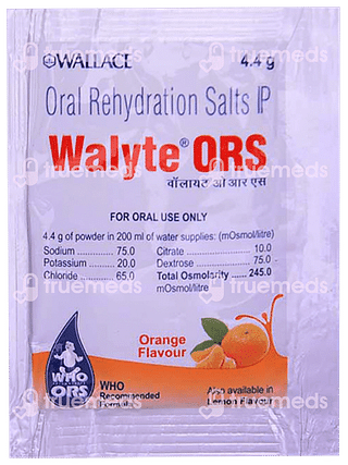 Walyte Ors Orange Flavour Sachet 4.4 GM