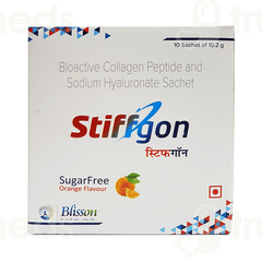 Stiffgon Orange Flavour Sugar Free Sachet 10.2gm