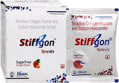 Stiffgon Orange Flavour Sugar Free Sachet 10.2Gm Stiffgon Orange Flavour Sugar Free Sachet 10.2Gm