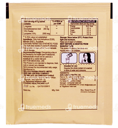 Fetlar Orange Flavour Sachet 6gm