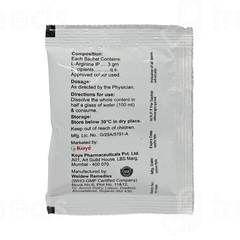 Coelarg Orange Flavour Sugar Free Sachet 5gm