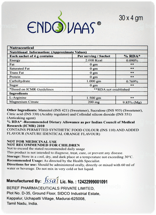 Endovaas Granules 4gm