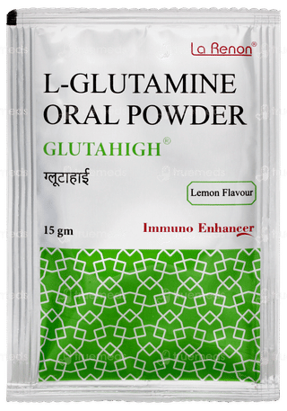 Glutahigh Lemon Flavour Powder 15gm