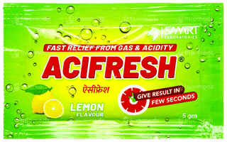 Acifresh Lemon Flavour Sachet 5gm