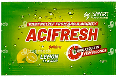 Acifresh Lemon Flavour Sachet 5gm Acifresh Lemon Flavour Sachet 5gm