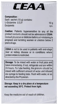 Ceaa Sugar Free Sachet 15Gm