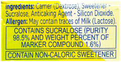 Sugar Free Natura 0.75Gm Pack Of 100 Sachets