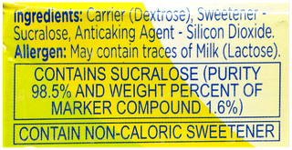 Sugar Free Natura 0.75Gm Pack Of 100 Sachets