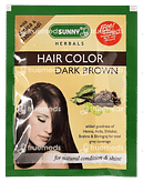 Baksons Hair Color Dark Brown Sachet 1