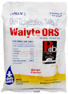 Walyte Ors Mango Flavour 4.4Gm Pack Of 5 Sachets